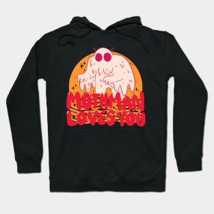 Mothman Loves You Hoodie